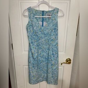 Lilly Pulitzer vintage vneck sleeveless dress